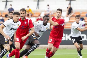 El VCF Mestalla pierde sobre la bocina
