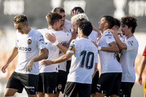 El VCF Mestalla pasa por encima del Deportivo Aragón