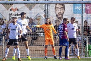La UD Alzira frena en seco al VCF Mestalla