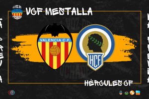 El VCF Mestalla afronta un derbi de realidades diferentes