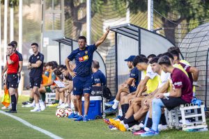 Angulo: «Soy optimista y apuesto a que vamos a hacer una buena temporada»