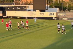El VCF Mestalla cae, plantando cara, ante un rival de superior categoría