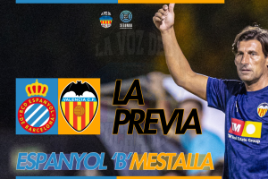 El VCF Mestalla pone a prueba su mejoría ante un intratable Espanyol ‘B’