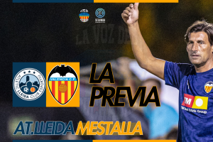 El VCF Mestalla se la juega, con poco margen de maniobra, en Lleida